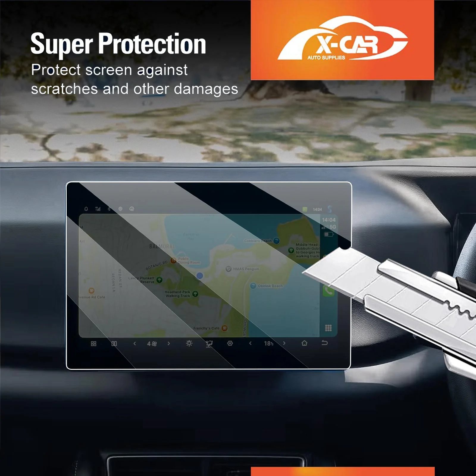 Tempered Glass Dash Centre Console Screen Protector for BYD Atto 2 Atto2 2025-Onwards Touchscreen Anti-Scratch Cover Accessories - Image 7