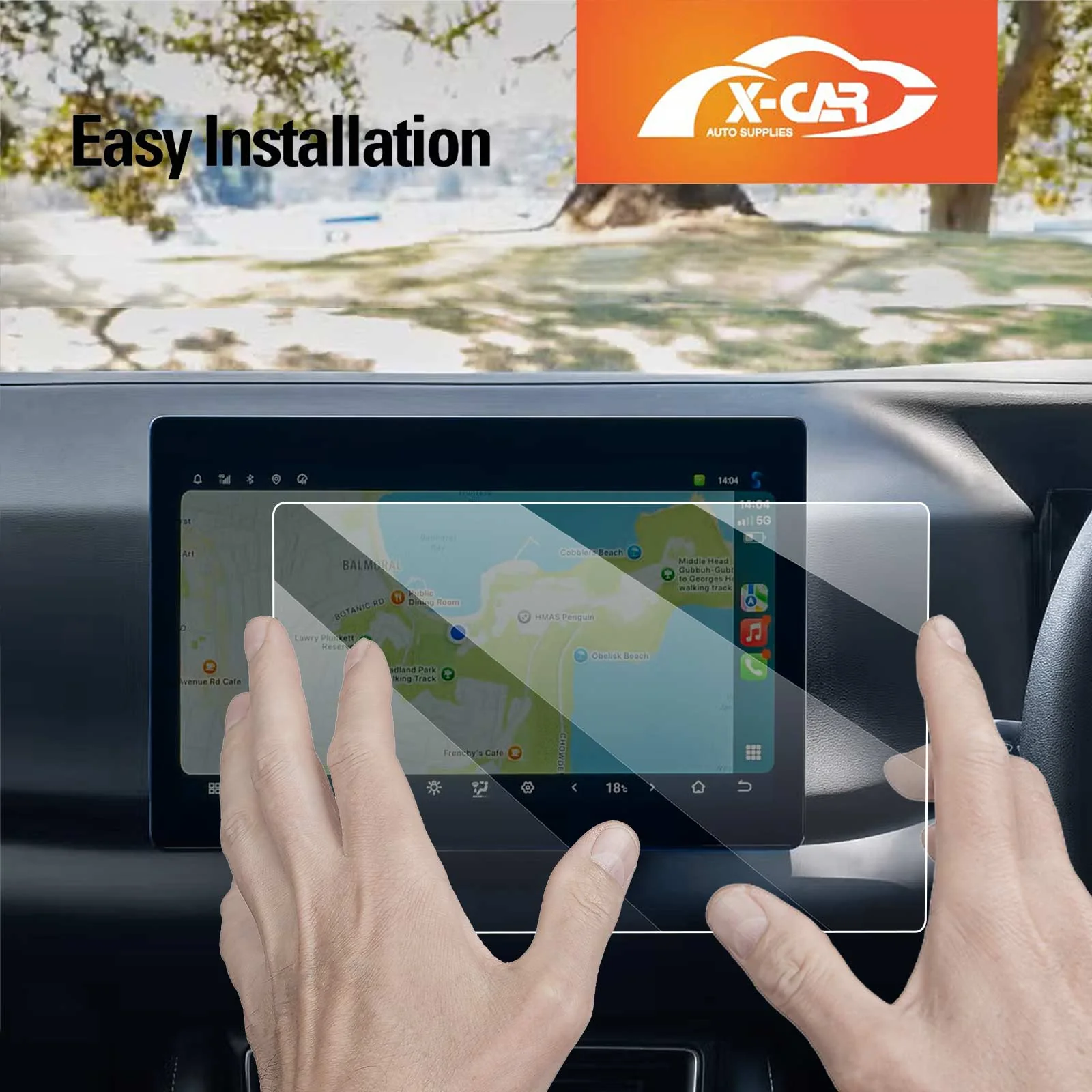 Tempered Glass Dash Centre Console Screen Protector for BYD Atto 2 Atto2 2025-Onwards Touchscreen Anti-Scratch Cover Accessories - Image 8