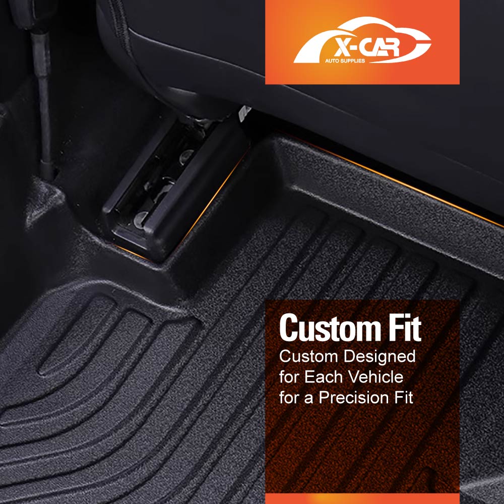 3D Floor Mats for Honda CRV CR-V RM SUV 2012-2017 All-Weather Car Liners - Image 2