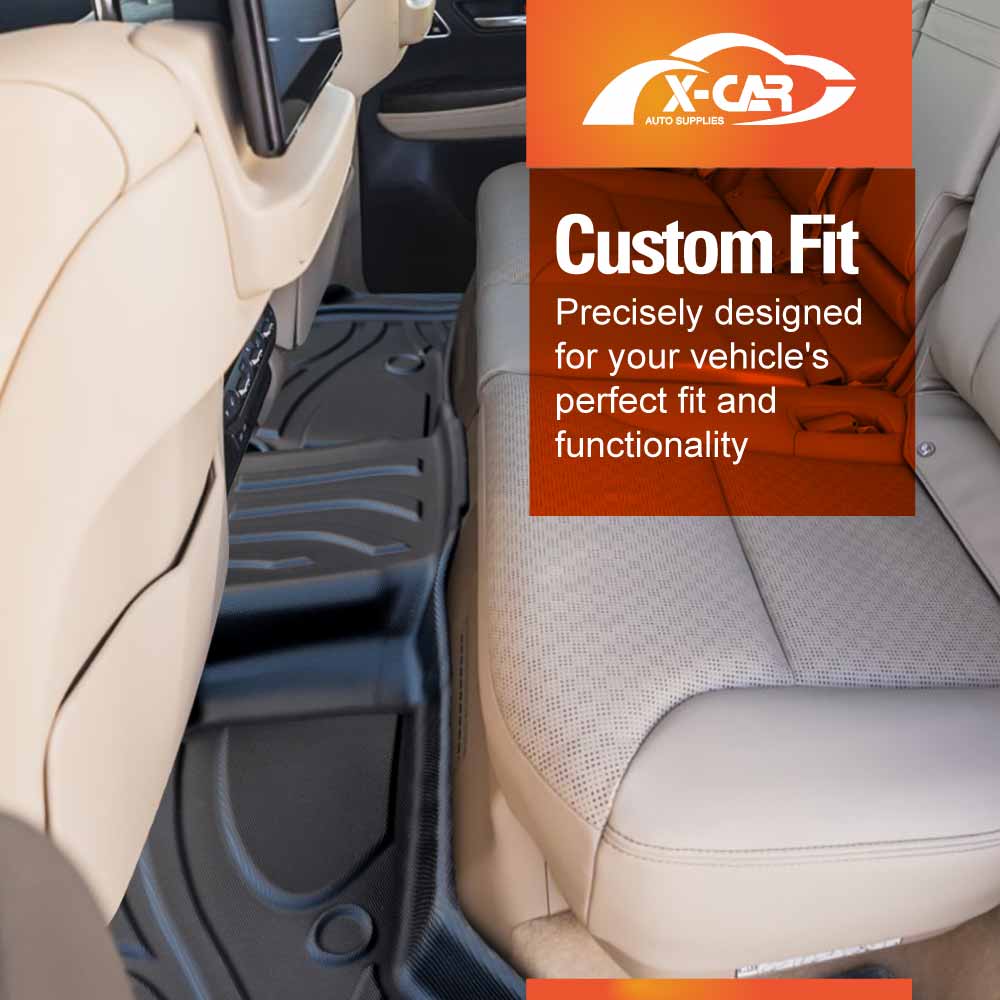 3D Floor Mats for Toyota Landcruiser 300 Series 2021-Onwards All-Weather Liners - Image 6