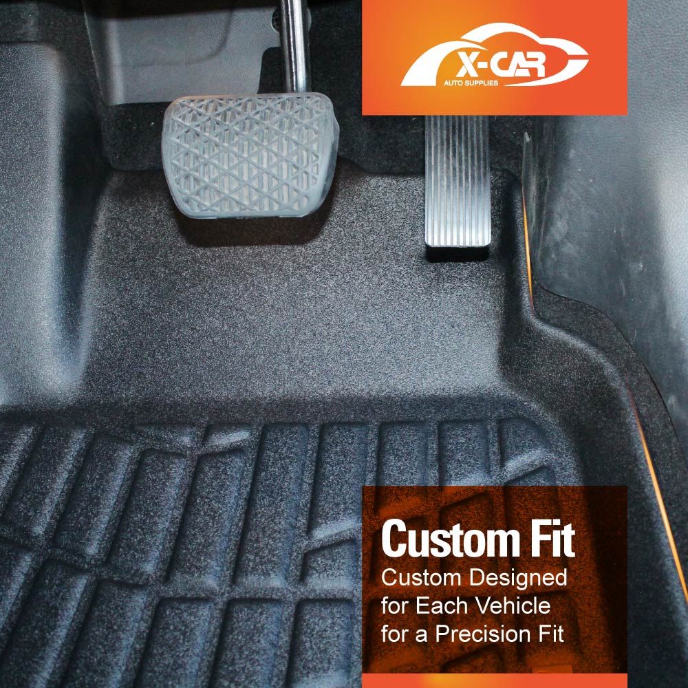 3D Floor Mats for Mercedes Benz GLA Class 2014-2019 All-Weather Car Liners - Image 2