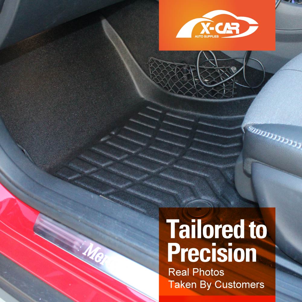 3D Floor Mats for Mercedes Benz GLA Class 2014-2019 All-Weather Car Liners - Image 6