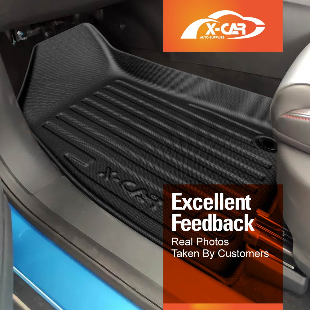 3D Floor Mats for MG ZS EV 2020-2025 All-Weather Car Liners - Image 3