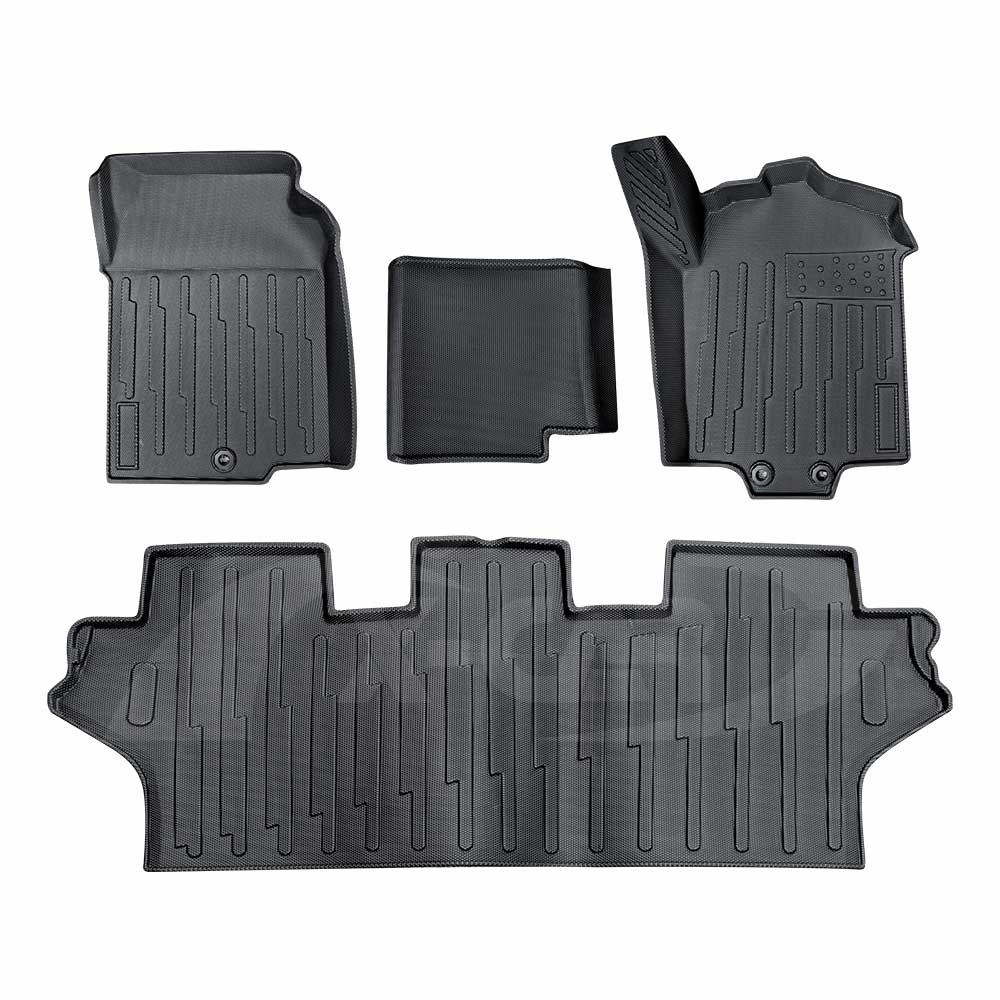 3D Floor Mats for Toyota HiAce Van 2019-Onwards All-Weather Car Liners - Image 13