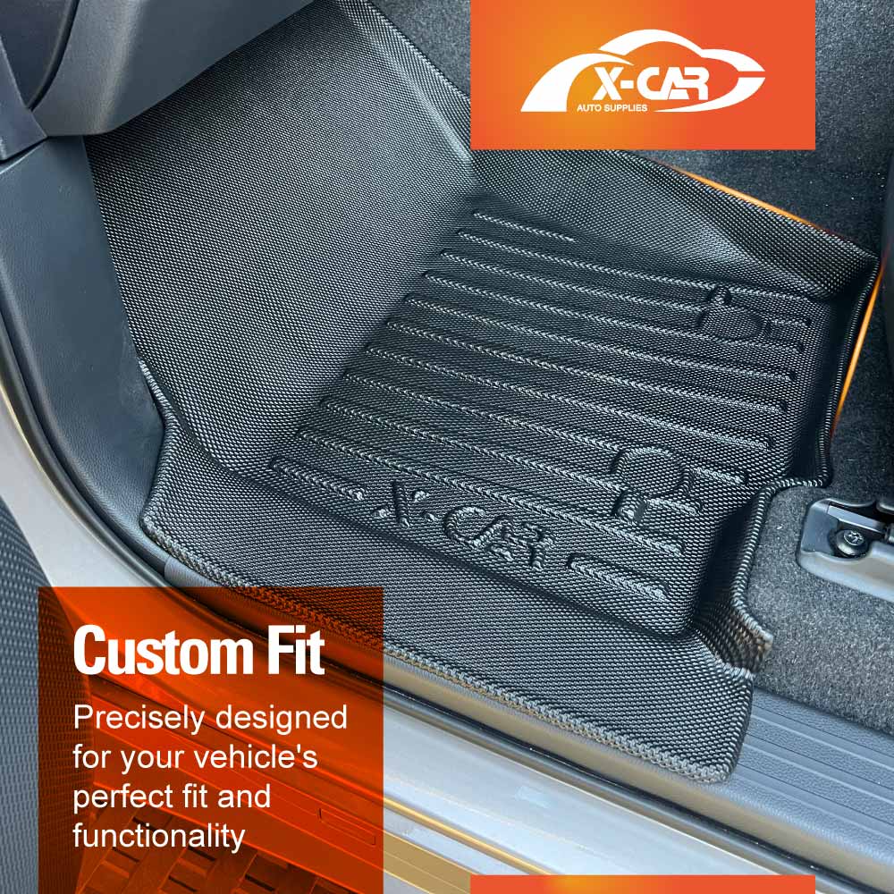 3D Floor Mats for Toyota Prado 250 Series 7-Seater 2024-Onwards All-Weather Car Liners - Image 14