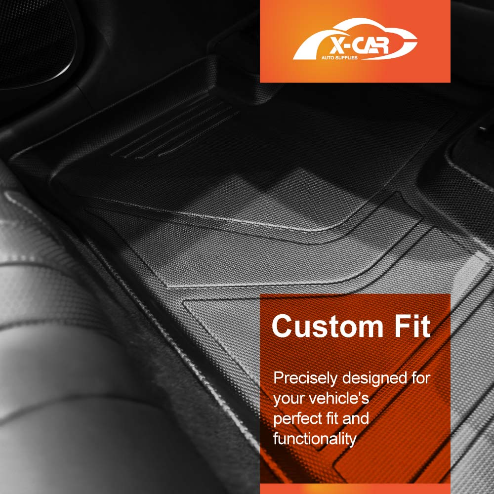 3D Floor Mats for BYD SEALION 7 2025-Onwards All-Weather Car Liners - Image 2