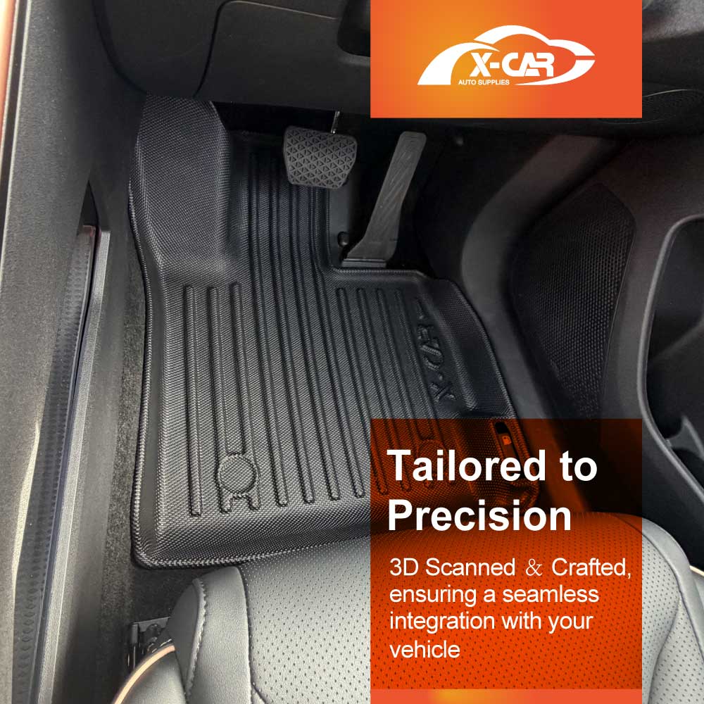 3D Floor Mats for Chery C5 2025-Onwards All-Weather Car Liners - Image 3