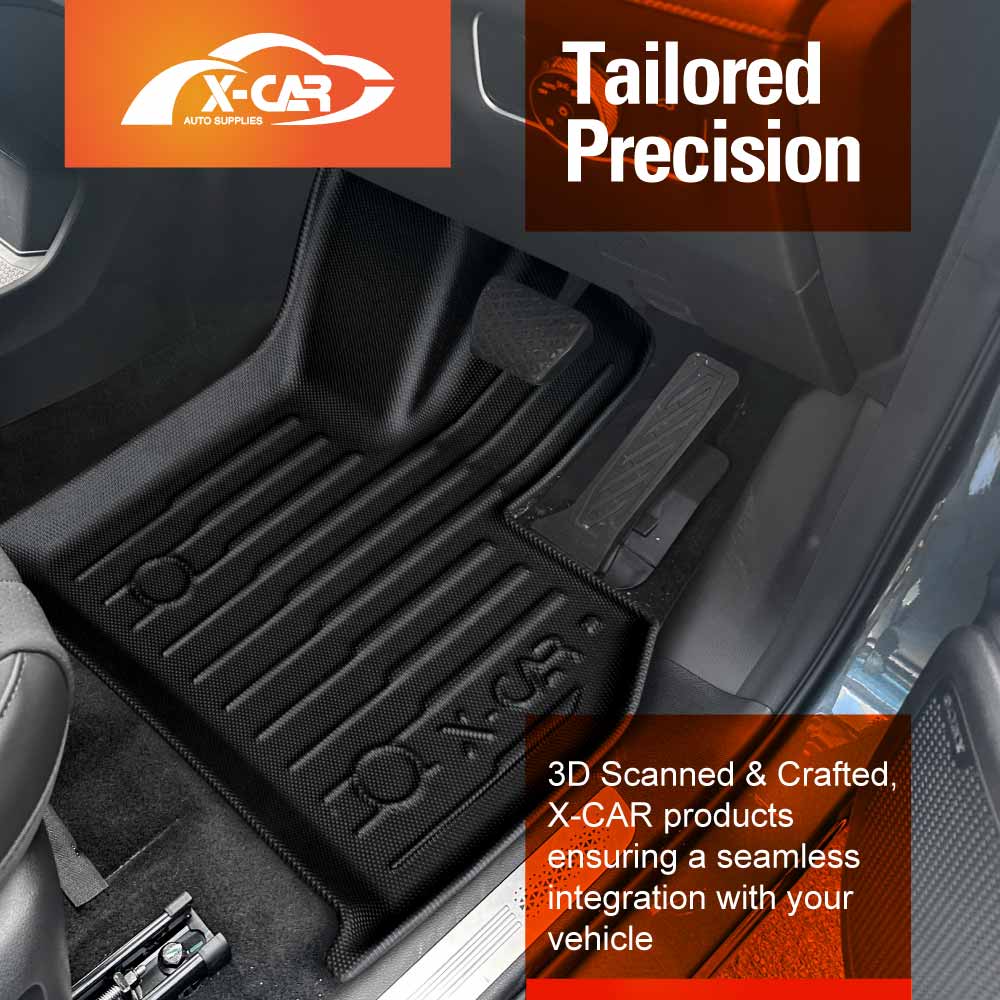 3D Floor Mats for Chery Tiggo 8 Super Hybrid 2025-Onwards All-Weather Car Liners - Image 3