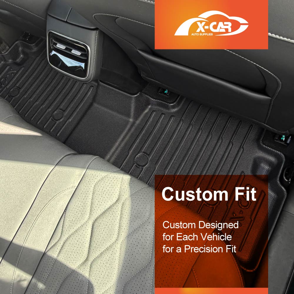 3D Floor Mats for Chery Tiggo 8 Super Hybrid 2025-Onwards All-Weather Car Liners - Image 4