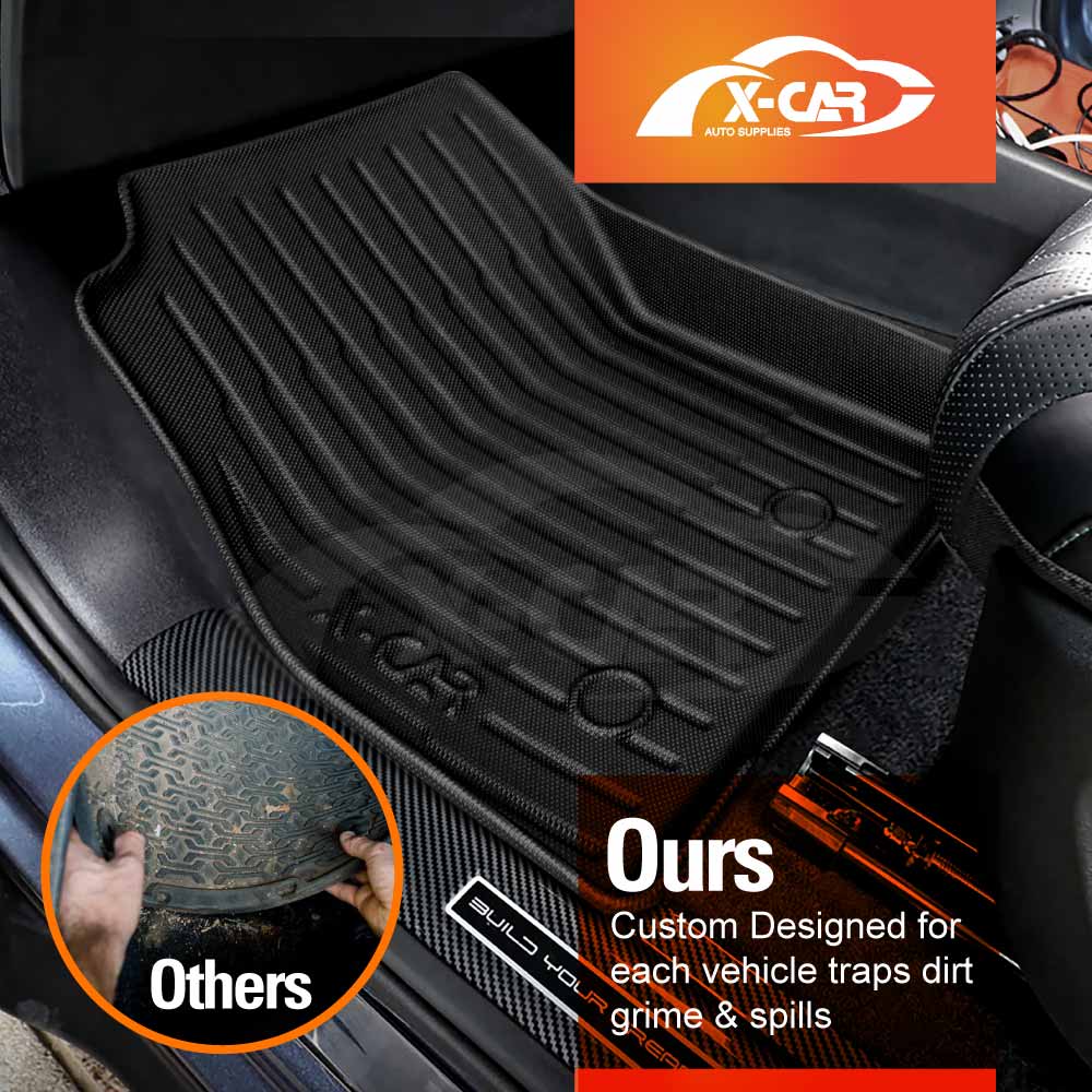 3D Floor Mats for Chery Tiggo 9 Super Hybrid 2025-Onwards All-Weather Car Liners - Image 5