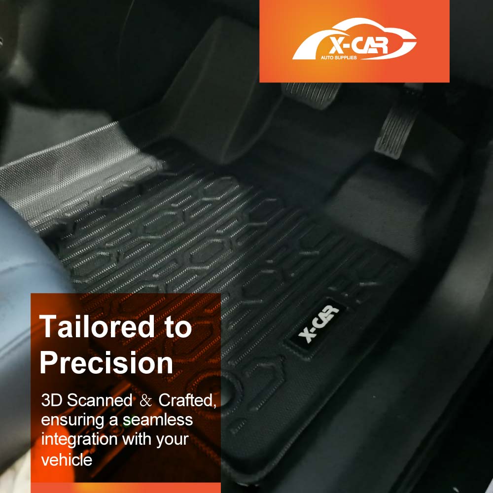 3D Floor Mats for Geely Starray EM-i 2025-Onwards All Weather Car Liners - Image 3