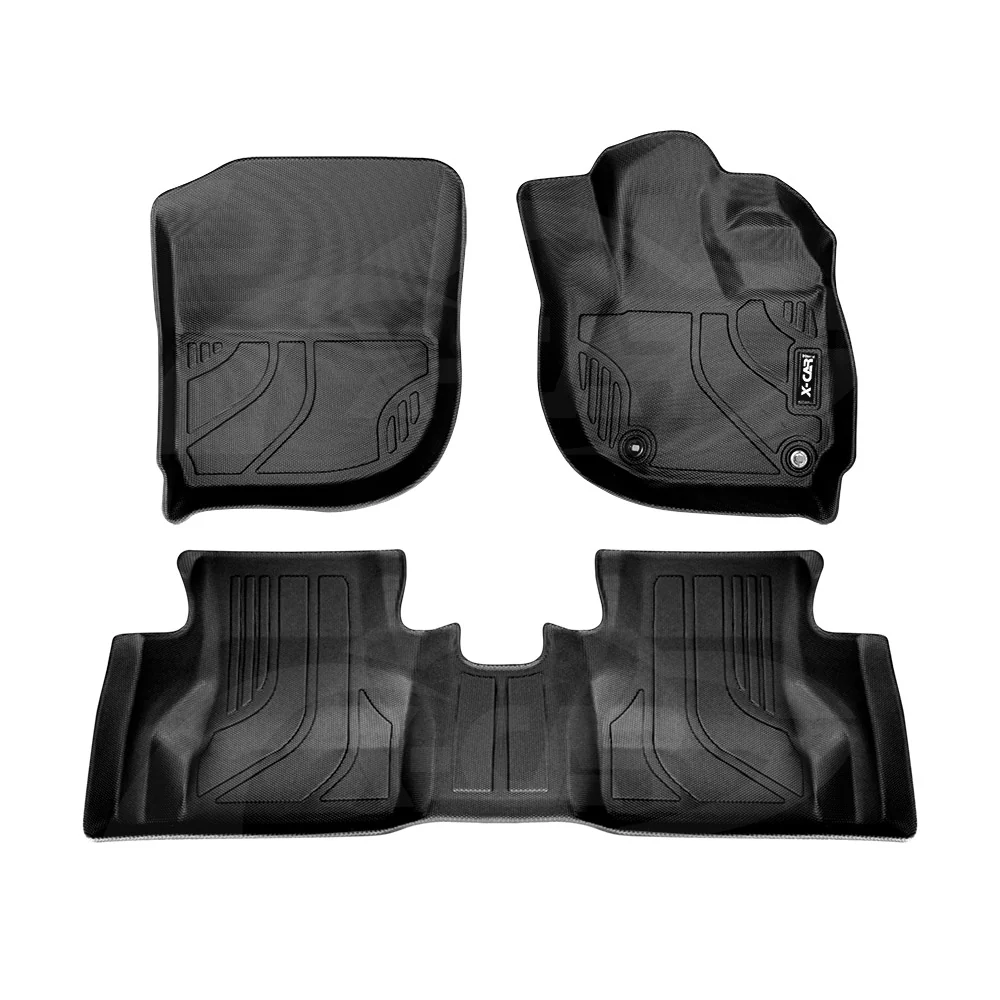 3D Floor Mats for Honda City Auto 2014-2020 All-Weather Car Liners - Image 11