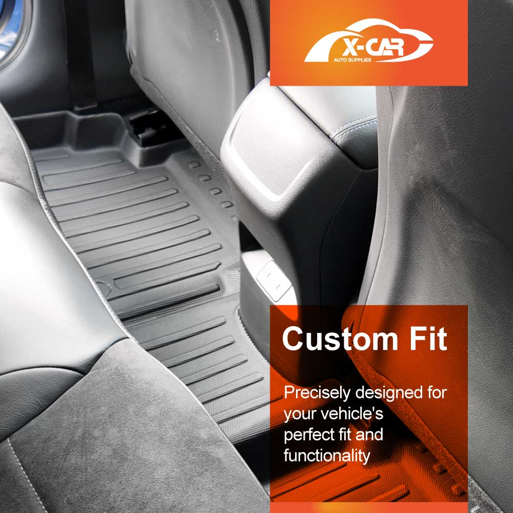 3D Floor Mats for Hyundai i30 Hatchback 2018-Onwards All-Weather Car Liners - Image 5
