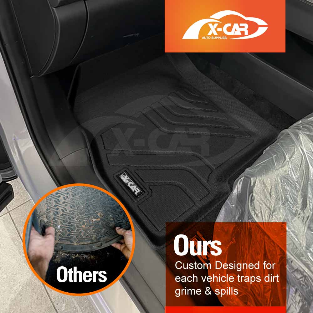 3D Floor Mats for Jaecoo J7 Petrol 2024-Onwards All-Weather Car Liners - Image 3