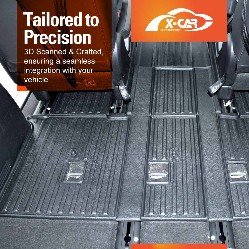 Floor Mats for Kia Carnival KA4 Series 2020-Onwards Heavy Duty All Weather Car Mats - Image 10