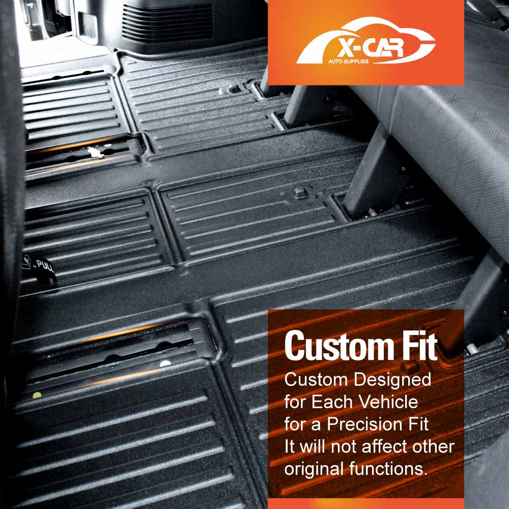 Floor Mats for Kia Carnival KA4 Series 2020-Onwards Heavy Duty All Weather Car Mats - Image 2