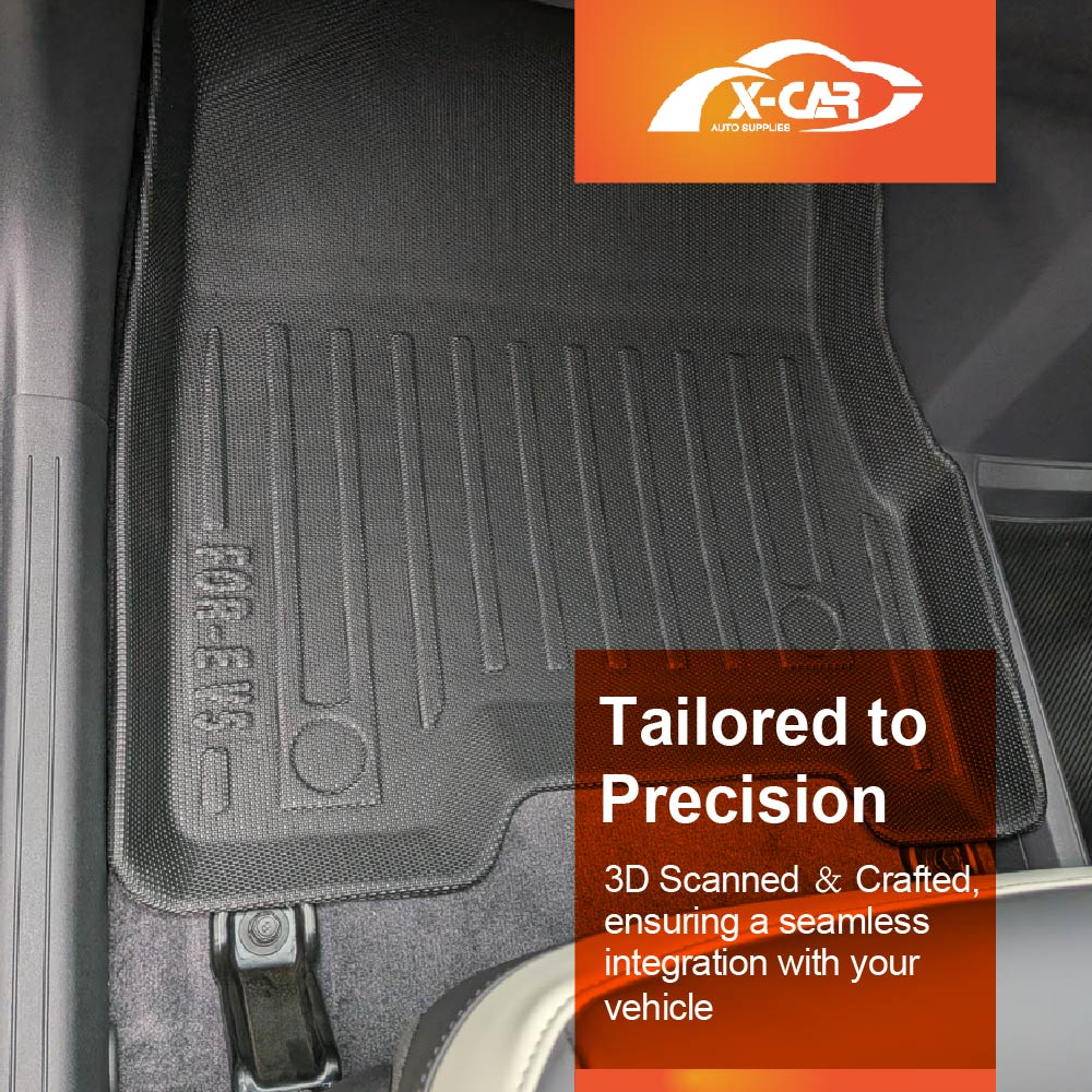 3D Floor Mats for Kia EV5 2024-Onwards All-Weather Liners - Image 3