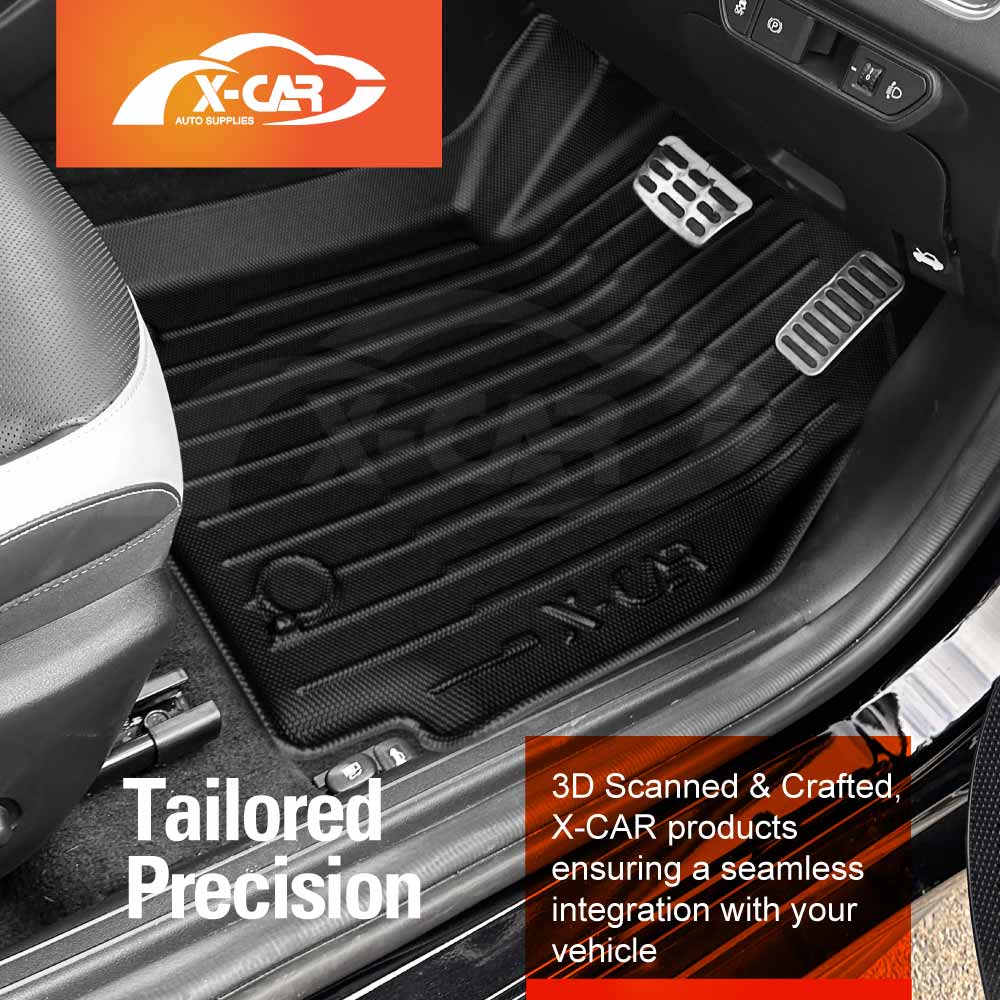 3D Floor Mats for Kia K4 2024-Onwards All-Weather Liners - Image 3