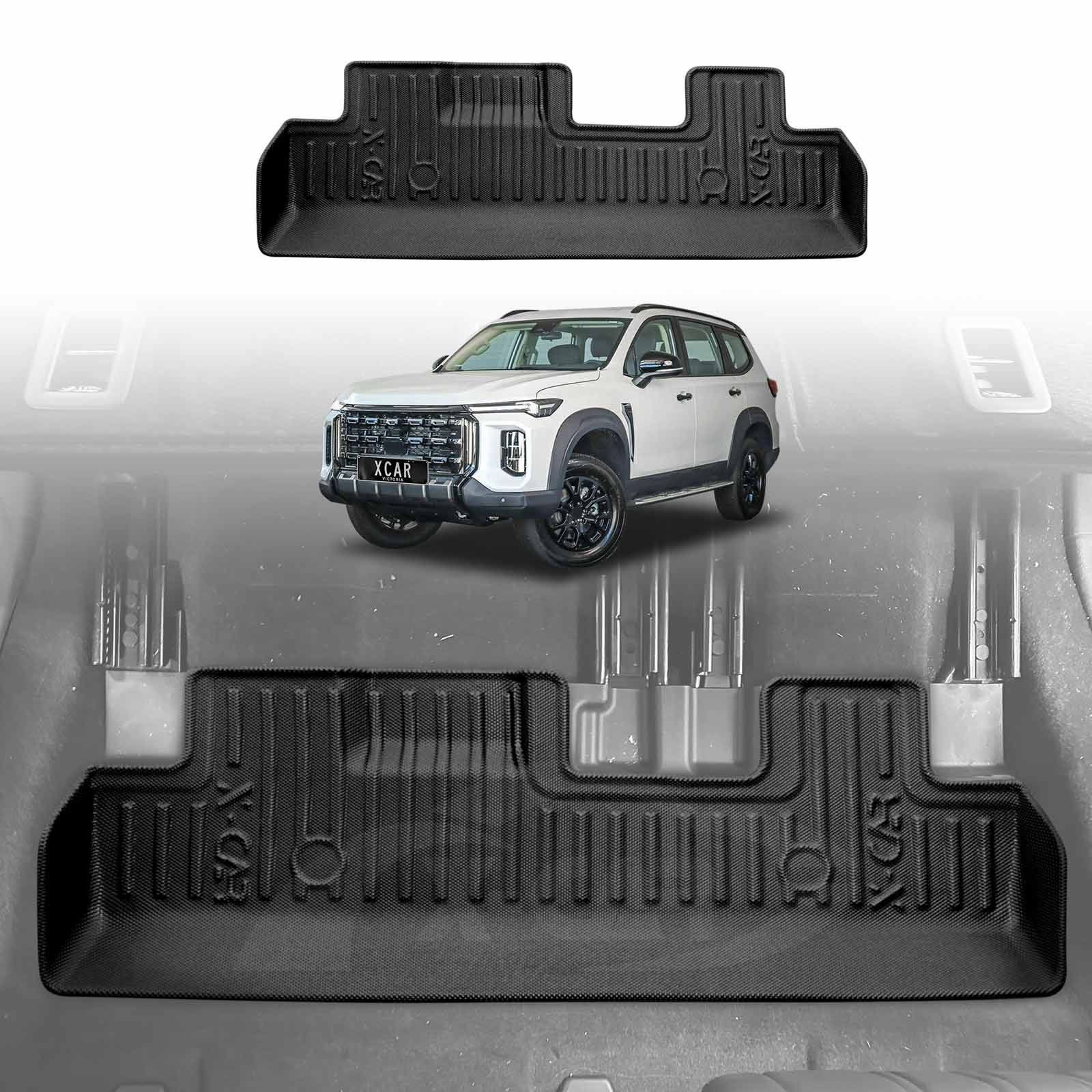 3D Floor Mats for LDV D90 2025-Onwards All-Weather Car Liners - Image 16