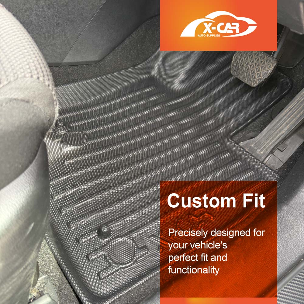 3D Floor Mats for Mazda 3 Hatch Sedan BN BM 2014-2019 All-Weather Car Liners - Image 3