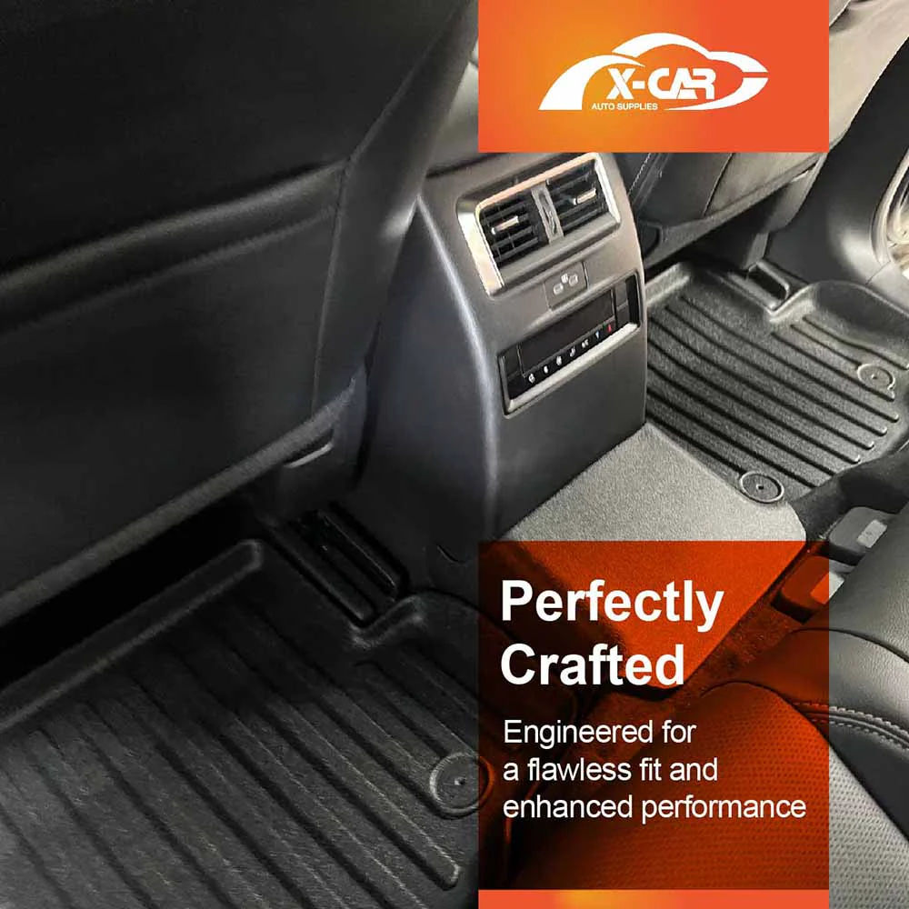 3D Floor Mats for Mazda CX-90 CX90 2023-Onwards All-Weather Liners - Image 4