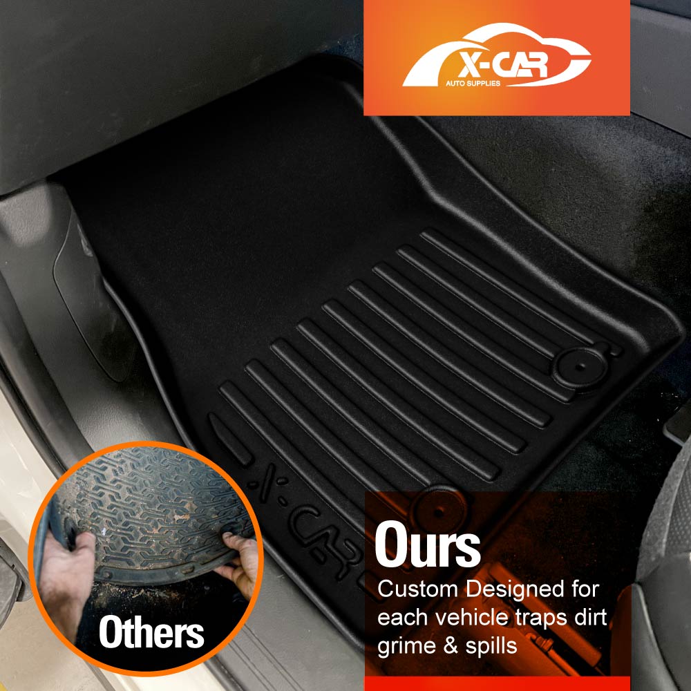 3D Floor Mats for Mazda CX-90 CX90 2023-Onwards All-Weather Liners - Image 7