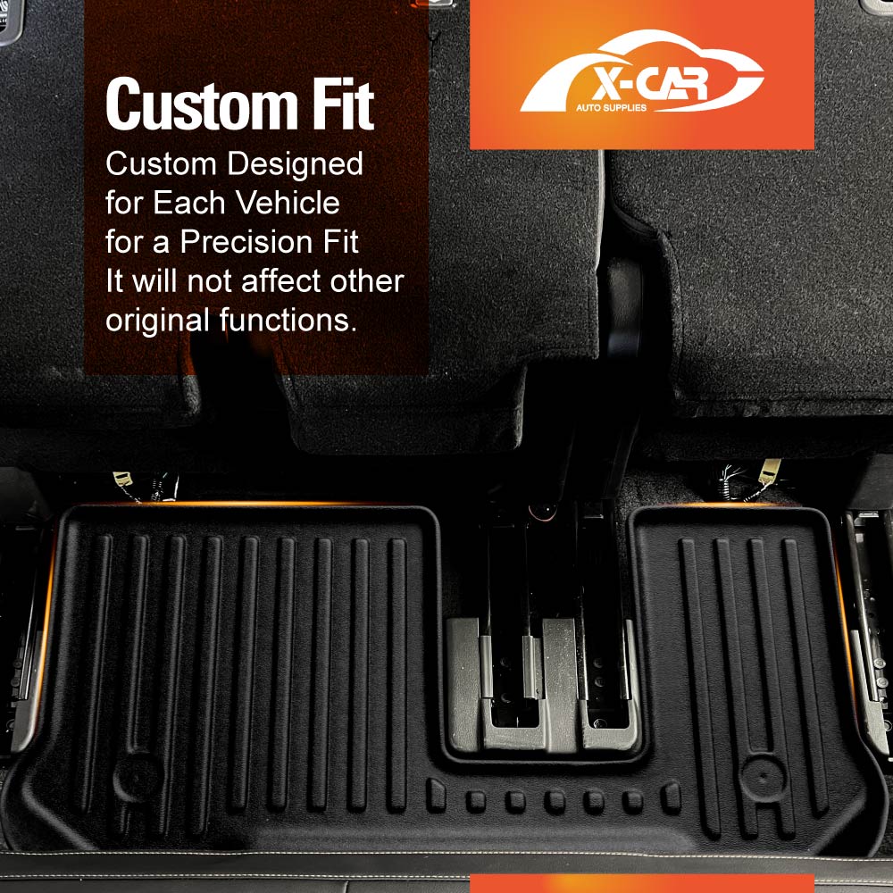 3D Floor Mats for Mazda CX-90 CX90 2023-Onwards All-Weather Liners - Image 9
