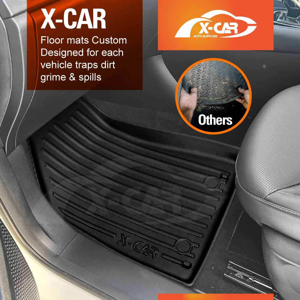 3D Floor Mats for MG HS Petrol 2024-Onwards All-Weather Car Liners - Image 5