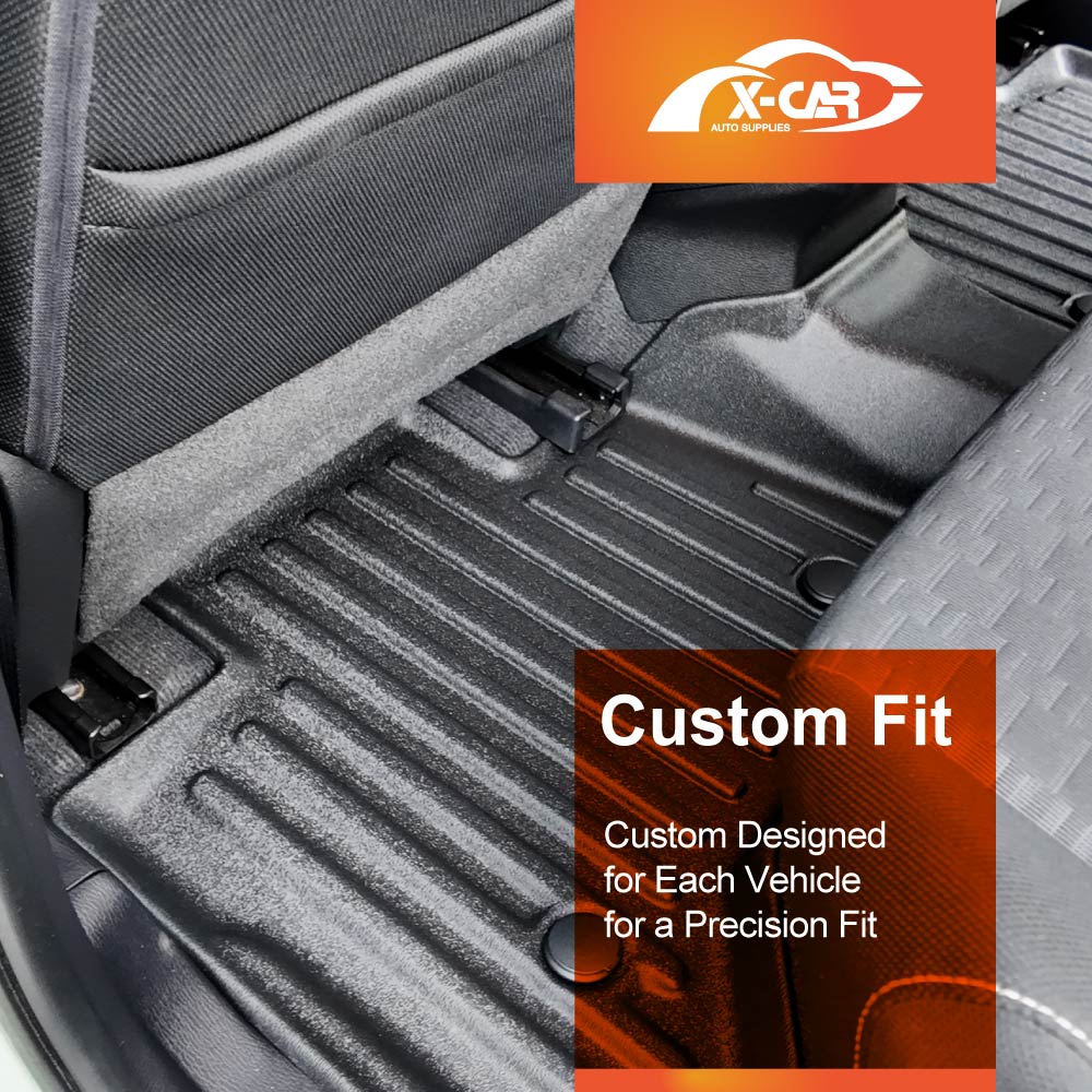 3D Floor Mats for Nissan Navara D27 2026-Onwards All-Weather Liners - Image 3