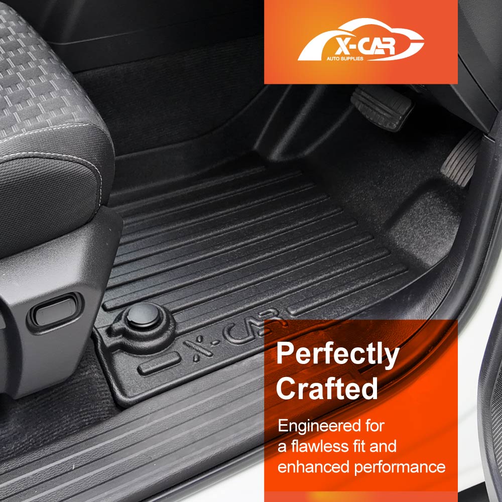 3D Floor Mats for Nissan Navara D27 2026-Onwards All-Weather Liners - Image 6