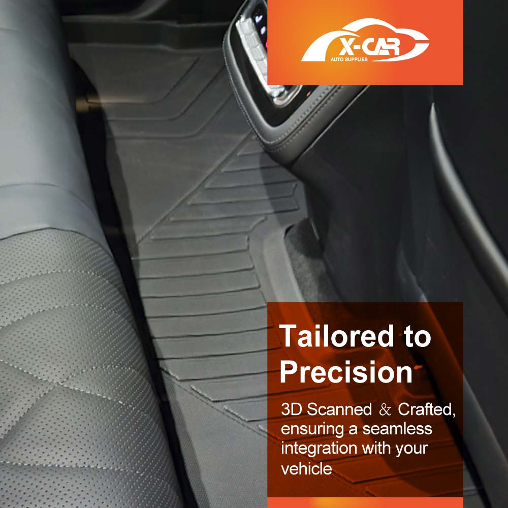3D Floor Mats for Chery Omoda 9 2025-Onwards All-Weather Car Liners - Image 2