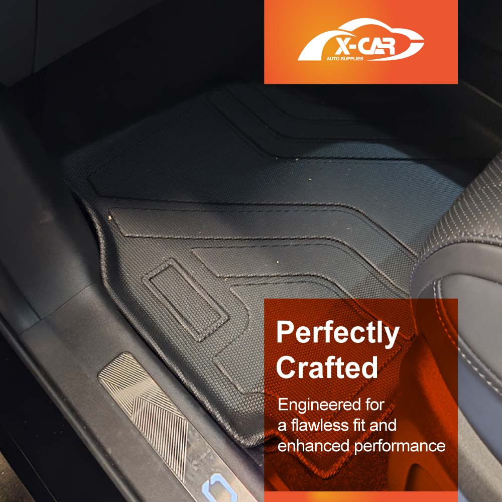 3D Floor Mats for Chery Omoda 9 2025-Onwards All-Weather Car Liners - Image 3