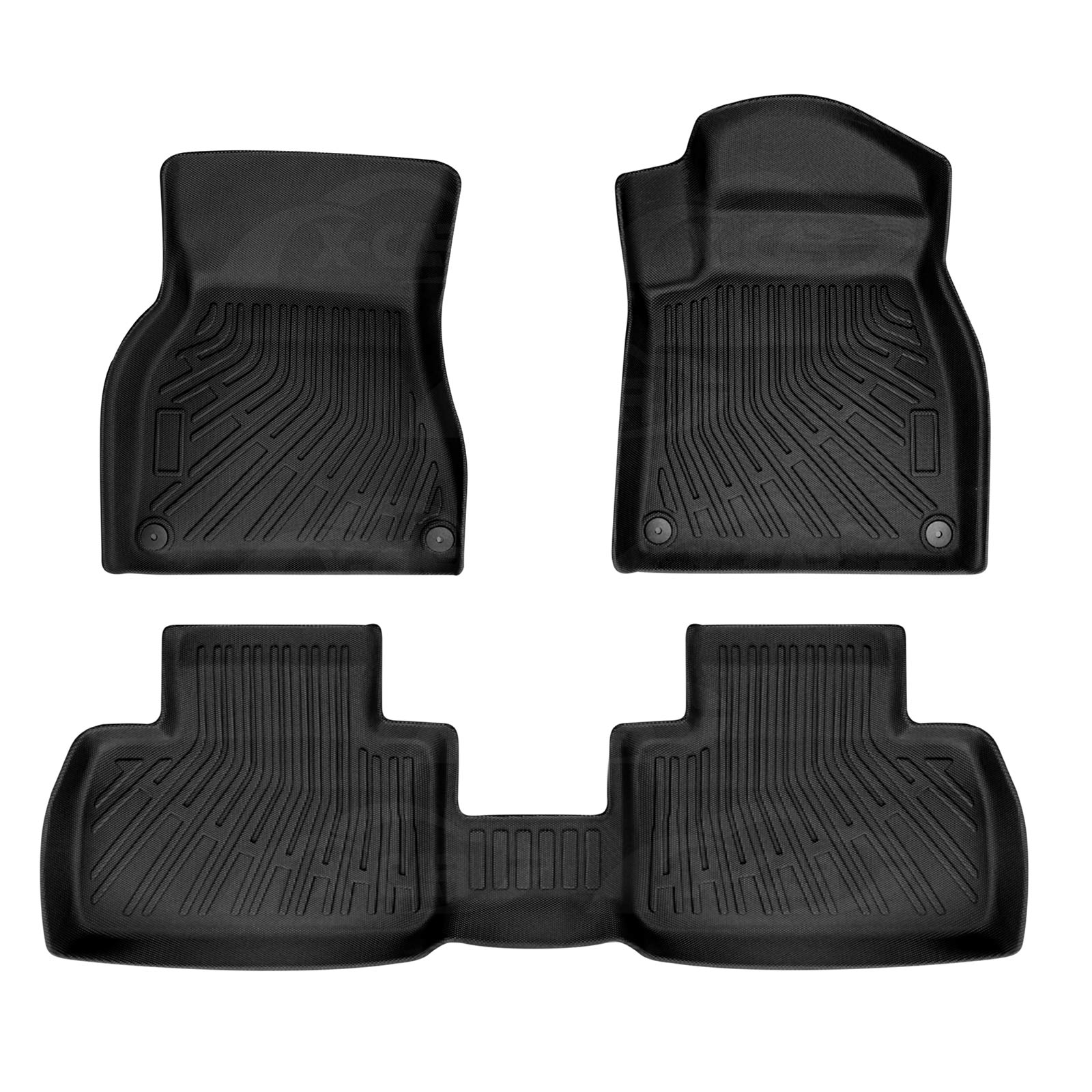 3D Floor Mats for Porsche Macan Electric 2024-Onwards All-Weather Car Liners - Image 12