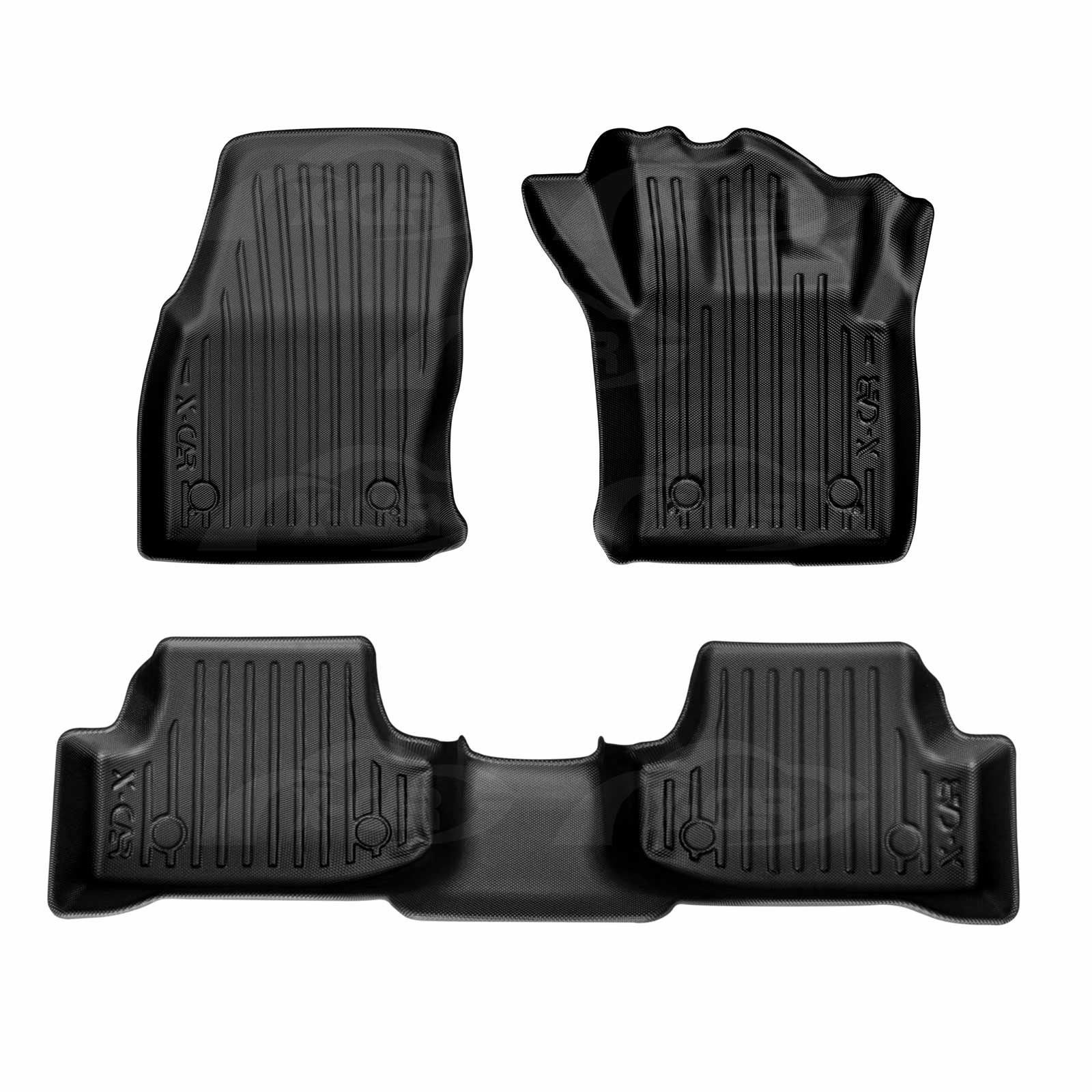 3D Floor Mats for SKODA Karoq 2018-Onwards All Weather Car Liners - Image 11