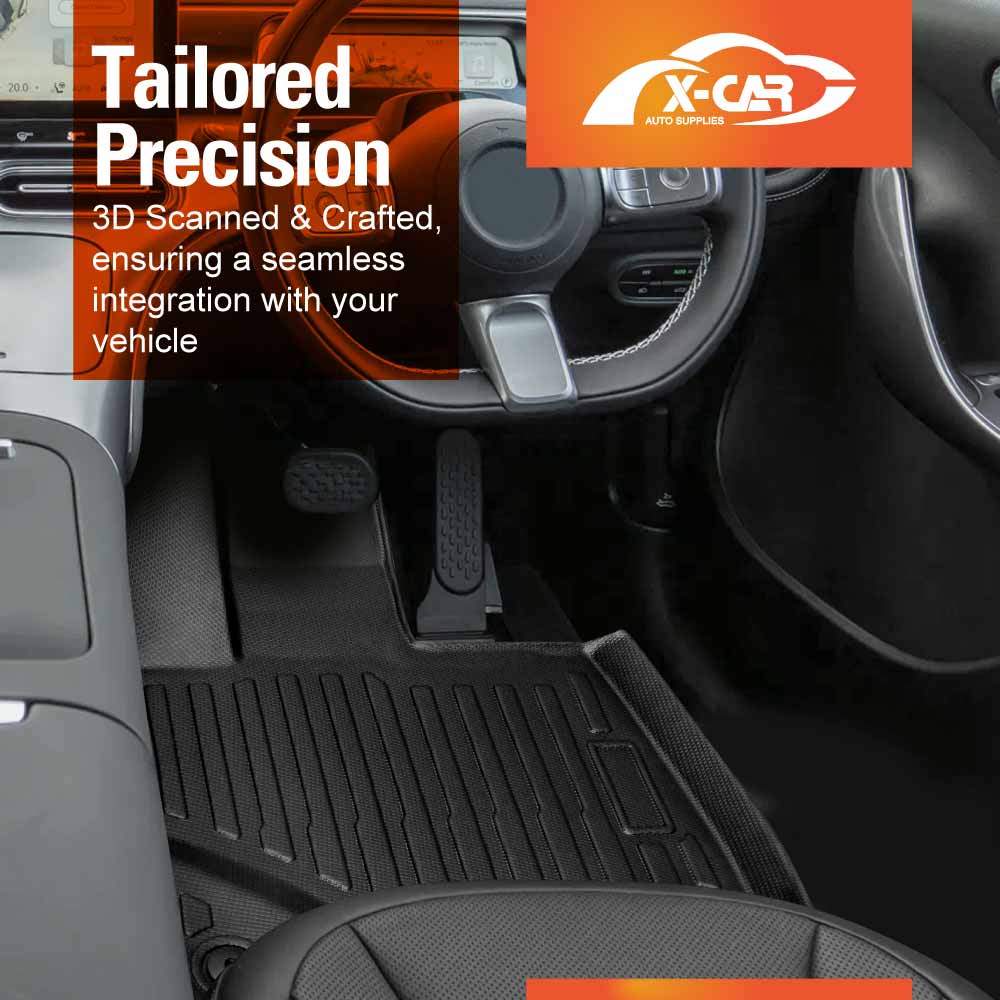 3D Floor Mats for Smart #1 2023-Onwards All-Weather Car Liners - Image 4