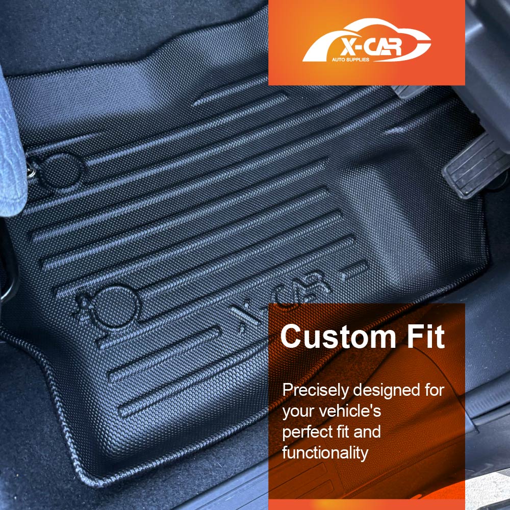 3D Floor Mats for Subaru Forester 6th Gen 2025-Onwards All-Weather Car Liners - Image 2