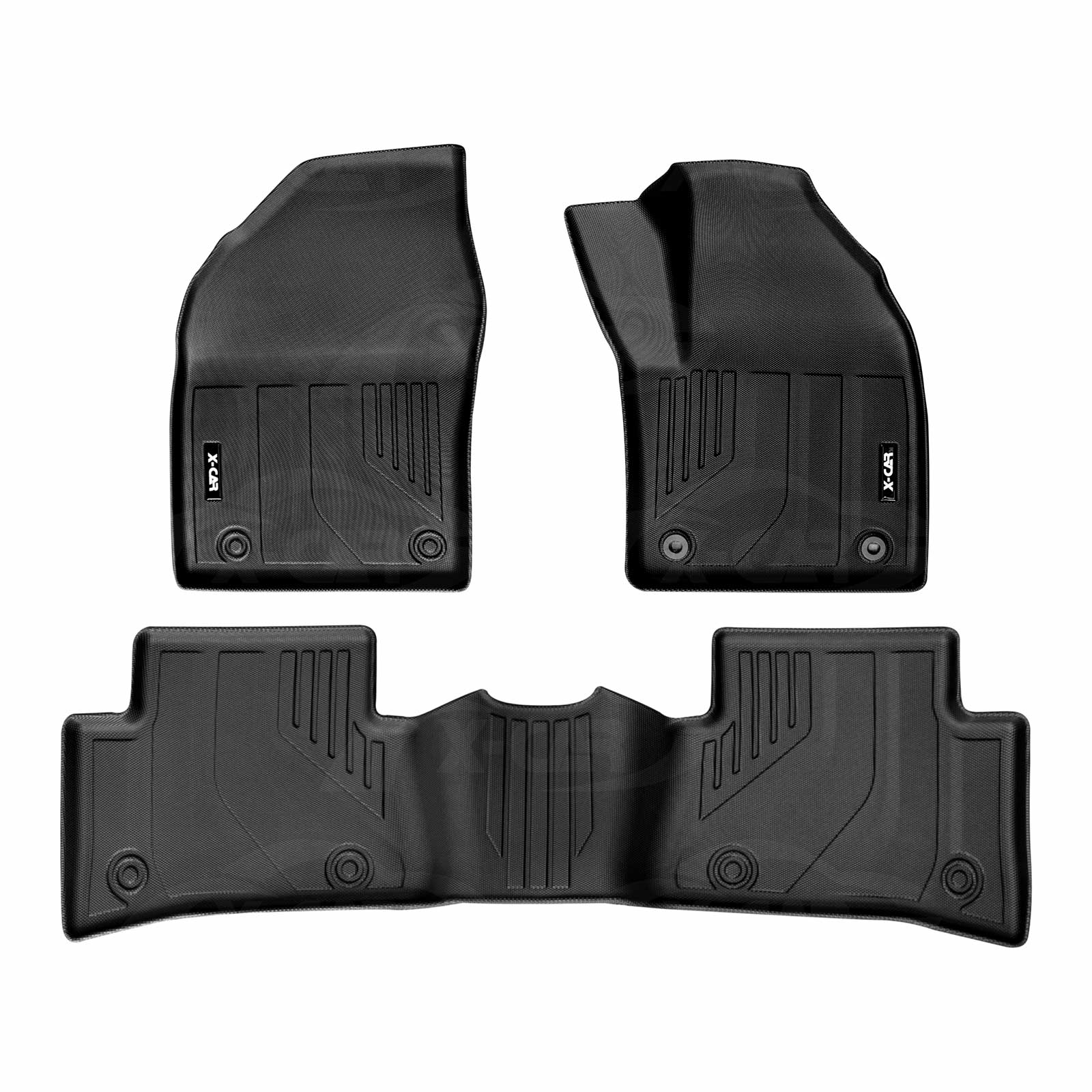 3D Floor Mats for Toyota C-HR CHR 2016-2023 All-Weather Liners - Image 13