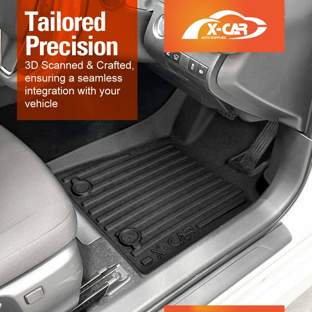 3D Floor Mats for Toyota Camry 2017-2024 All-Weather Car Liners - Image 4