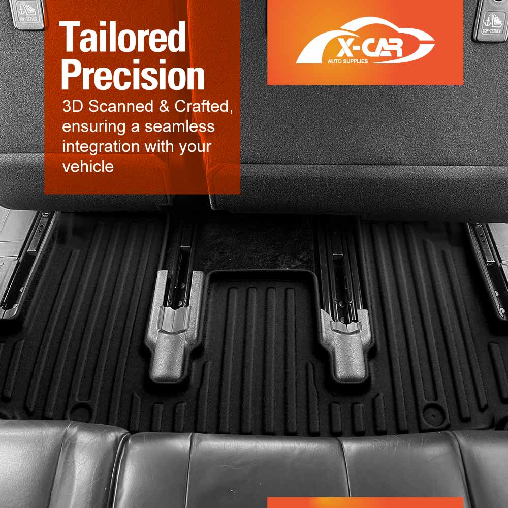 3D Floor Mats For Toyota Kluger 2021-Onwards All-Weather Liners - Image 5