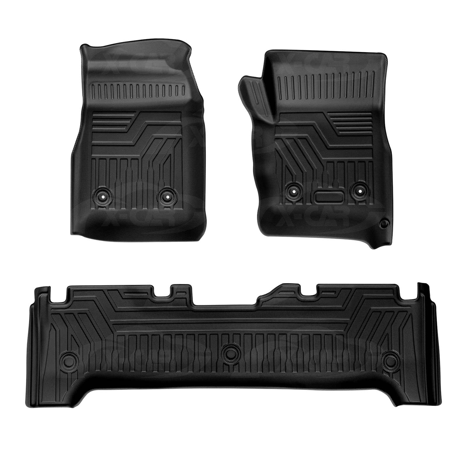 3D Floor Mats for Toyota Landcruiser 80 Series 1991-1998 All-Weather Car Liners - Image 11