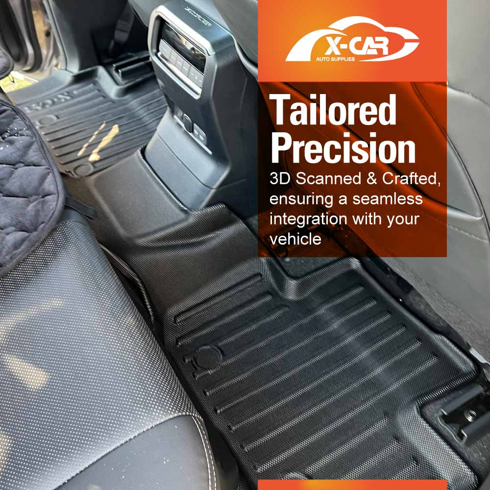 3D Floor Mats for Toyota Prado 250 Series 5-Seater 2024-Onwards All-Weather Car Liners - Image 2