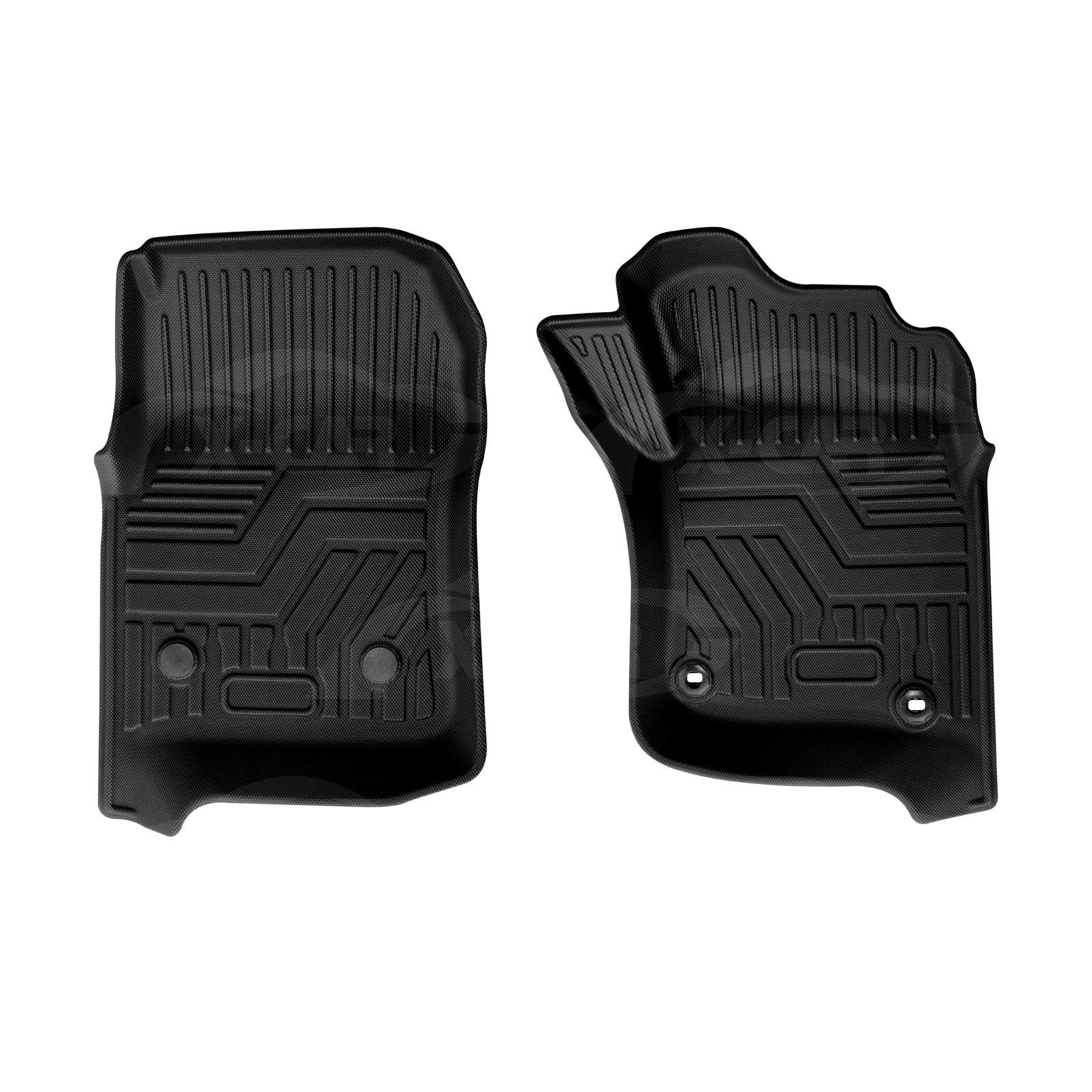 3D Front Floor Mats for Toyota Land Cruiser 78 Series Troopcarrier 2012-Onwards All-Weather Car Liners - Image 11