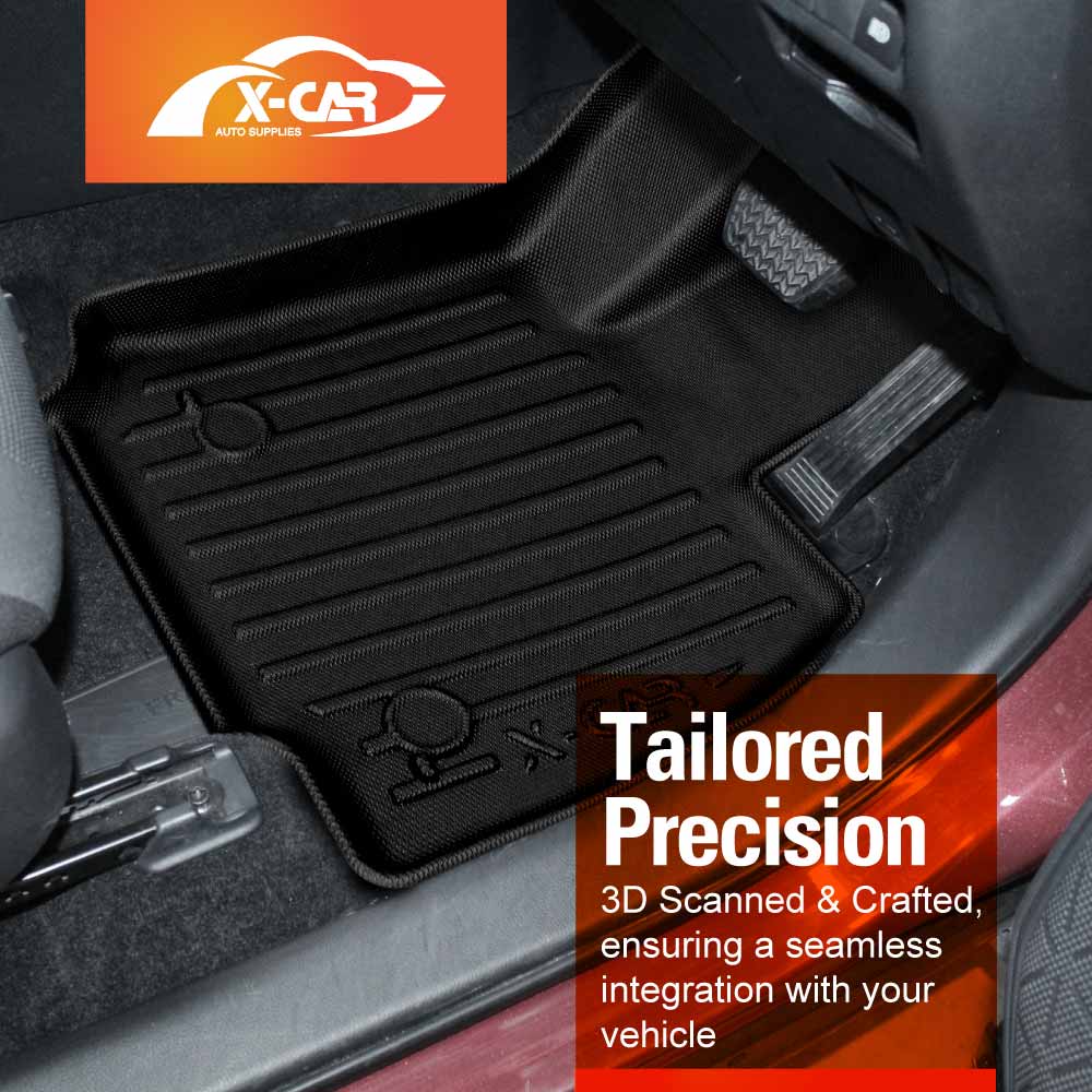 3D Floor Mats for Toyota Rav4 Rav 4 2019-2025 All-Weather Car Liners - Image 4
