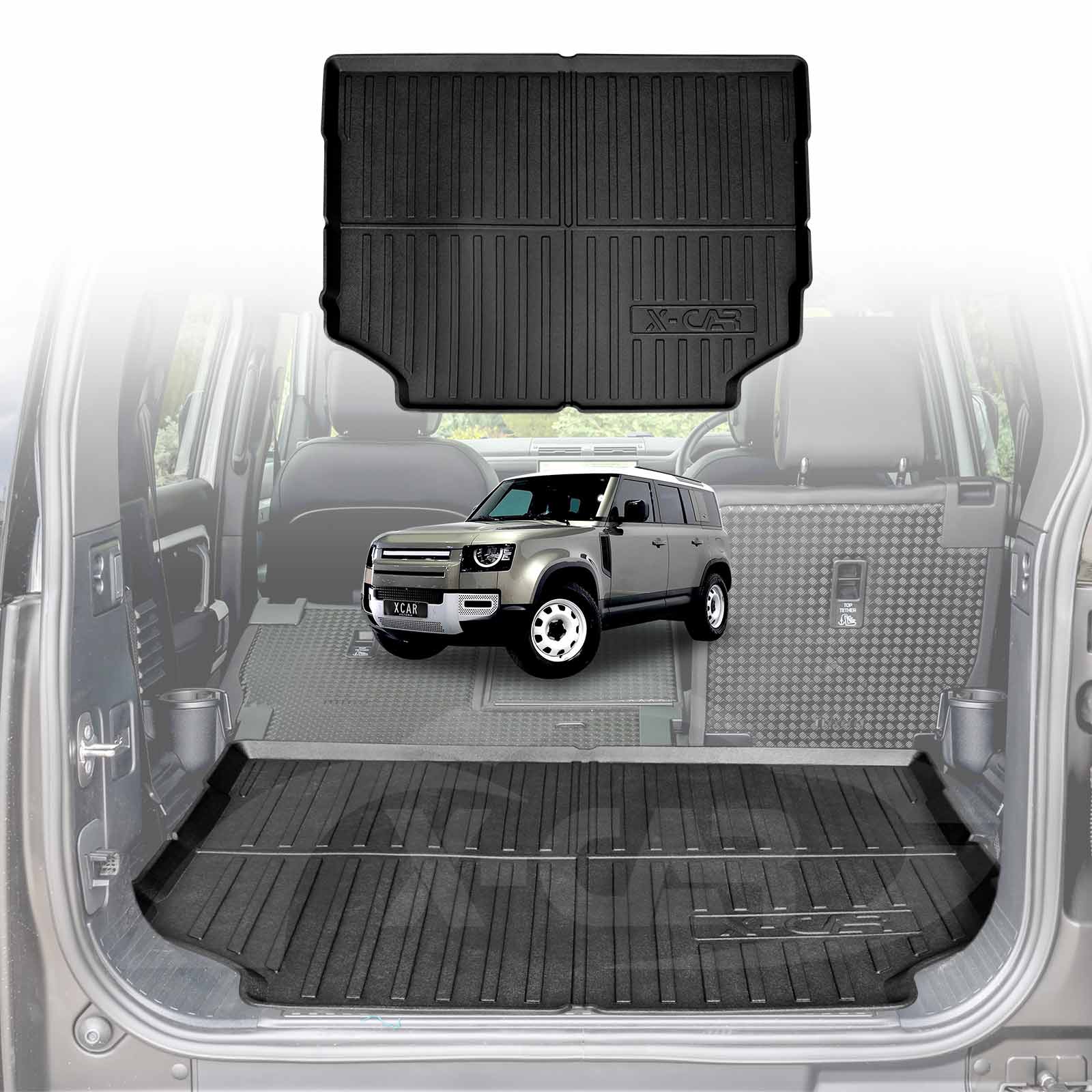 Boot Liner/ Back Seat Protector For Land Rover Defender L663 110 5 Seater 2020-Onwards Heavy Duty Car Mat - Image 12