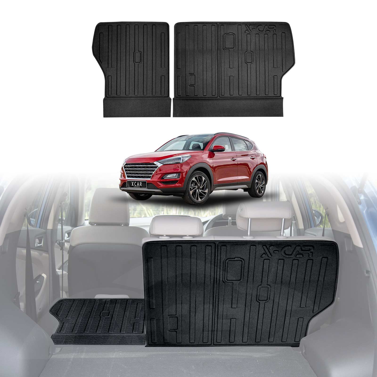 Boot Liner / Back Seat Protector for Hyundai Tucson 2015-2021 - Image 12