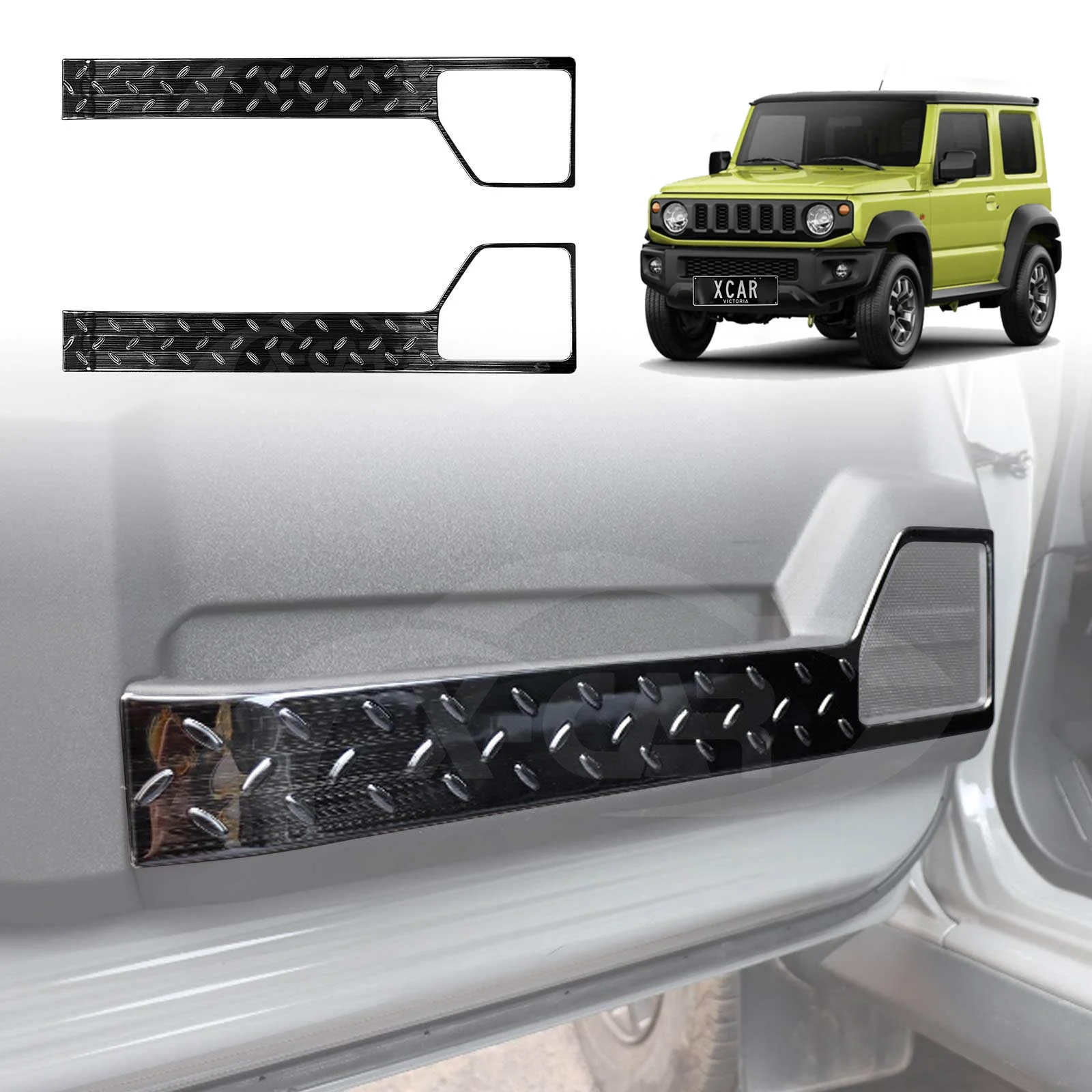 Anti Kick Car Door Panel For Suzuki Jimny 3-Door 2018-Onwards Steel Protective Cover Guard - Image 7