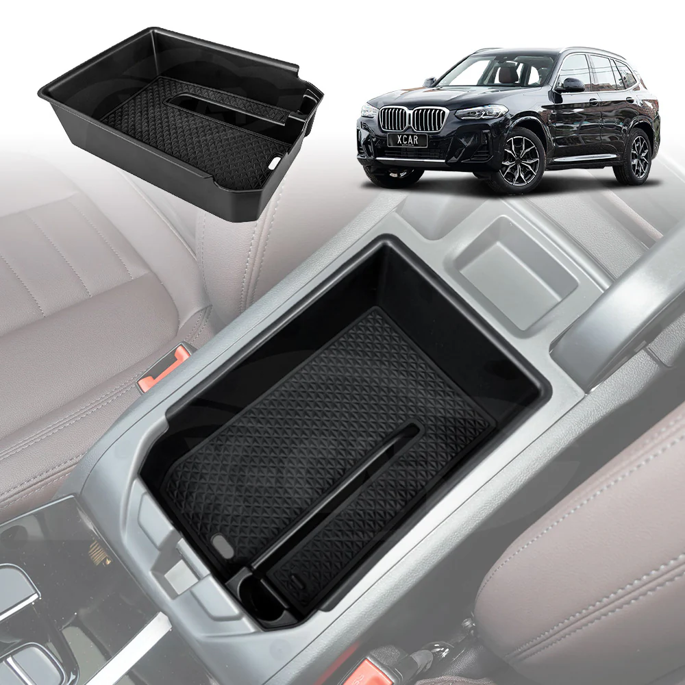 Armrest Organiser Tray for BMW X3 M G01 F97 2017-2024 Storage Box Accessories