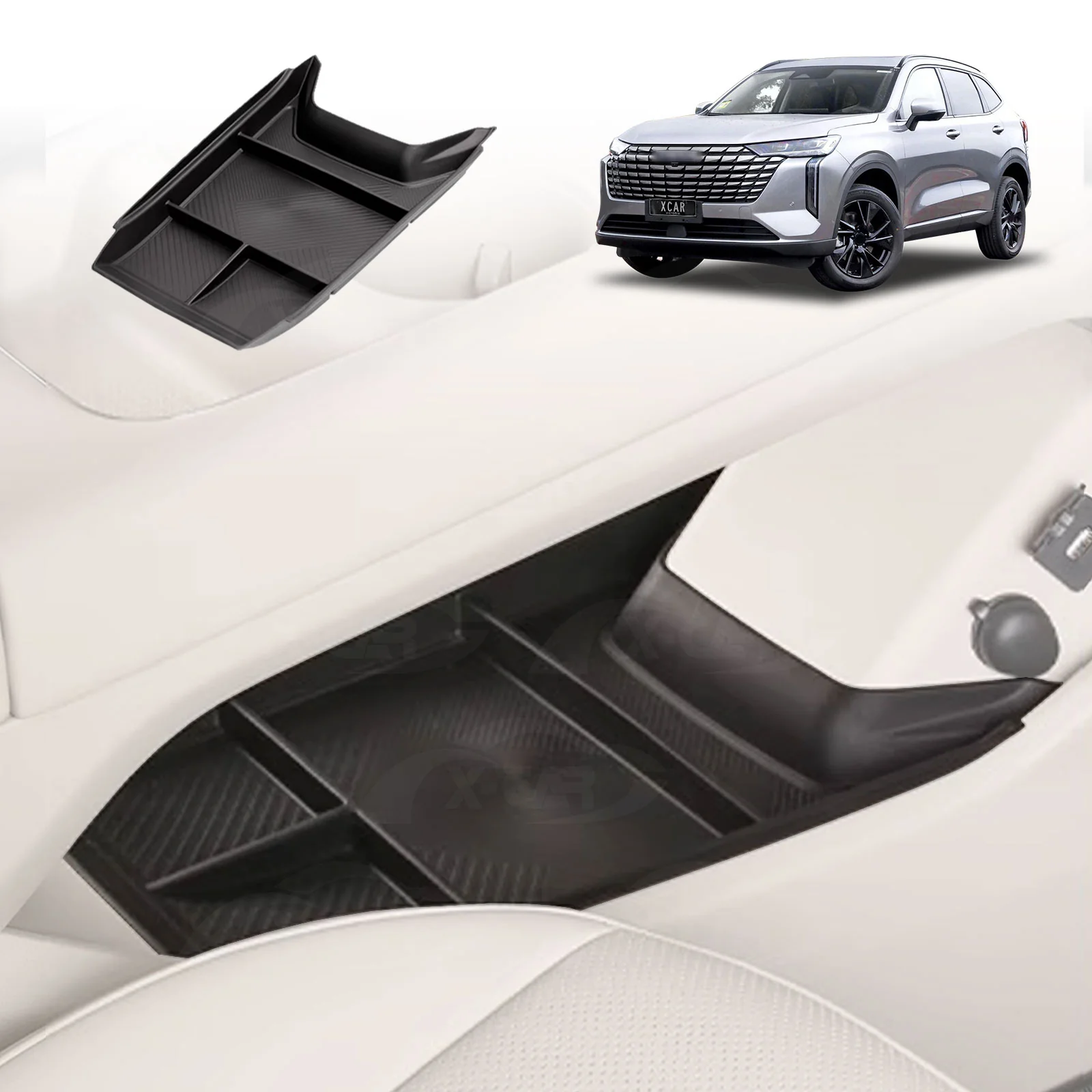 Centre Console Organiser Tray for GWM Haval H6 2025-Onwards Armrest Storage Box Cup Holder Car Interior Accessories - Image 18