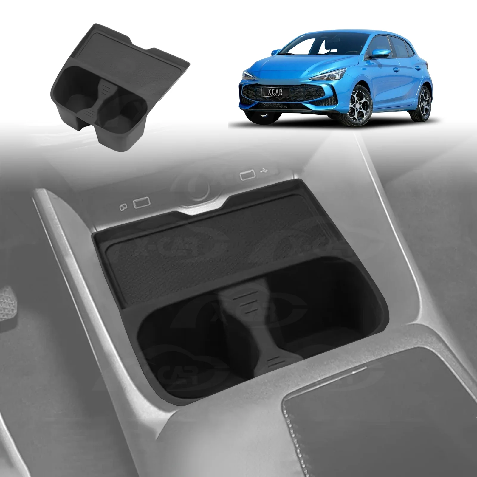 Centre Console Organiser for MG 3 MG3 2024-Onwards Armrest Tray Cup Holder Storage Box Interior Accessories - Image 9
