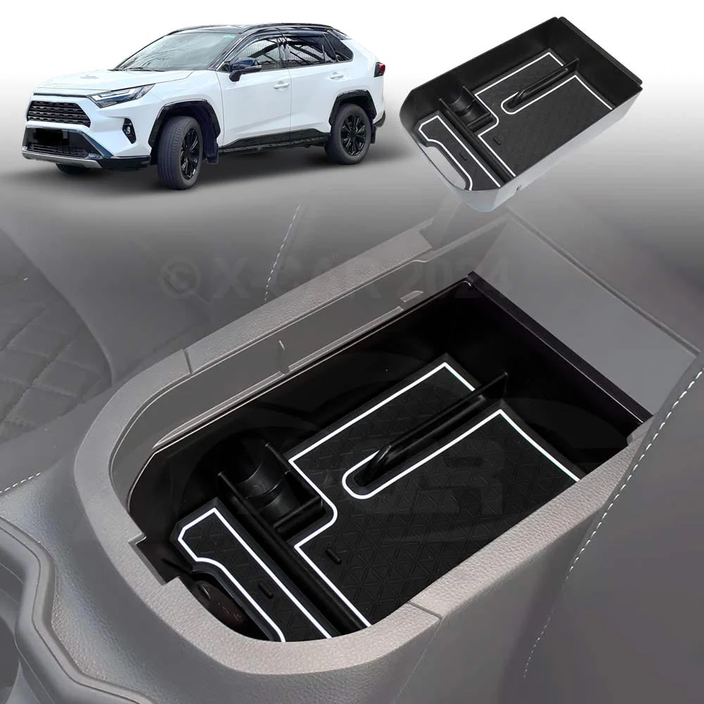Armrest Organiser Tray for Toyota RAV4 2019-2025 Storage Box - Image 17